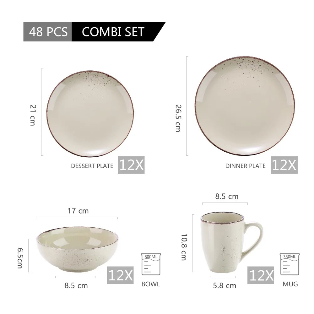 CasaLuxe Dinnerware Set