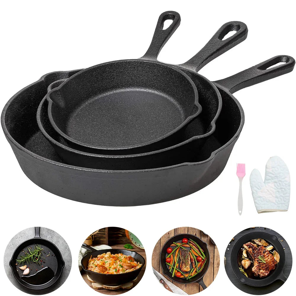 PureCook Nonstick Skillet Set