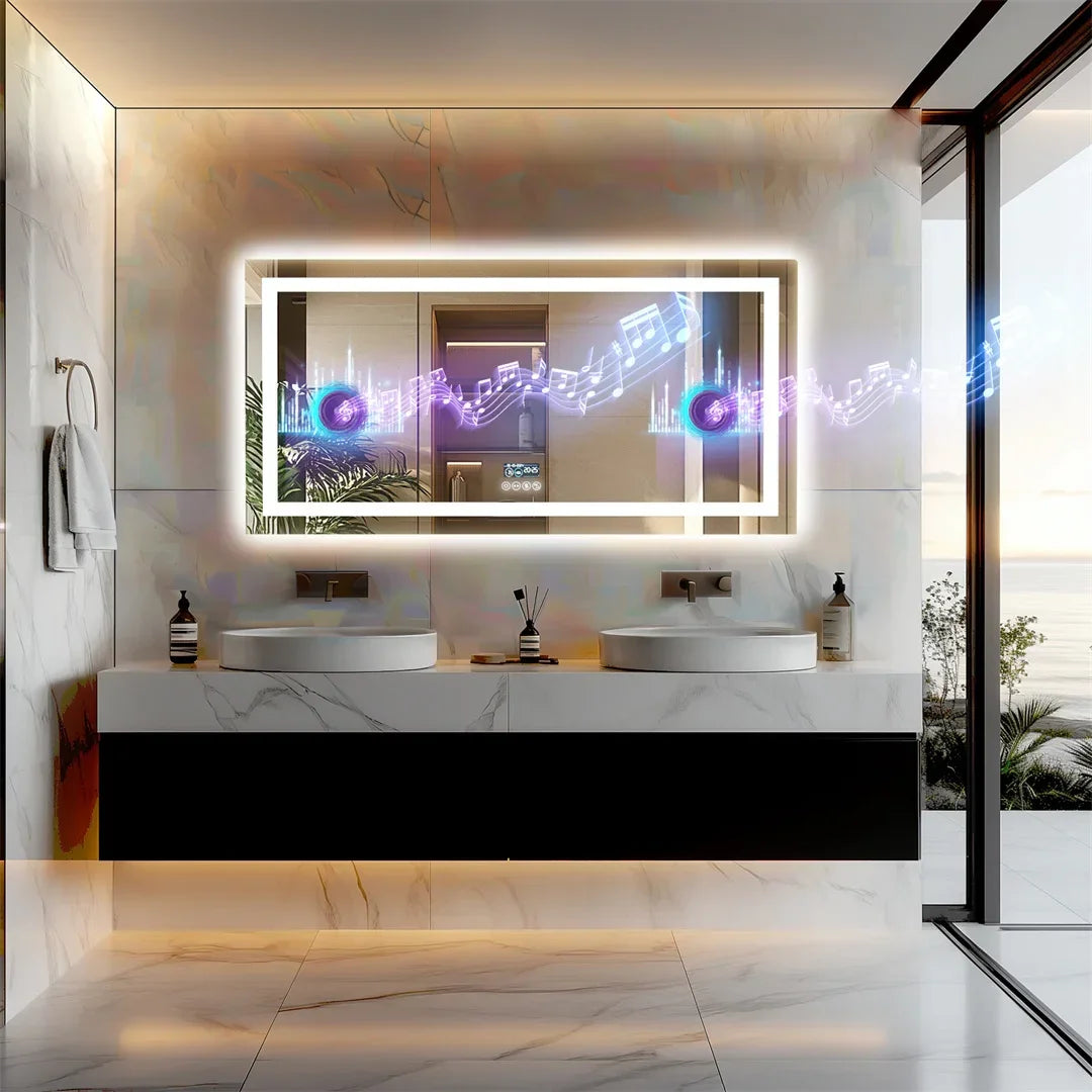 GlowEdge LED Bathroom Mirror