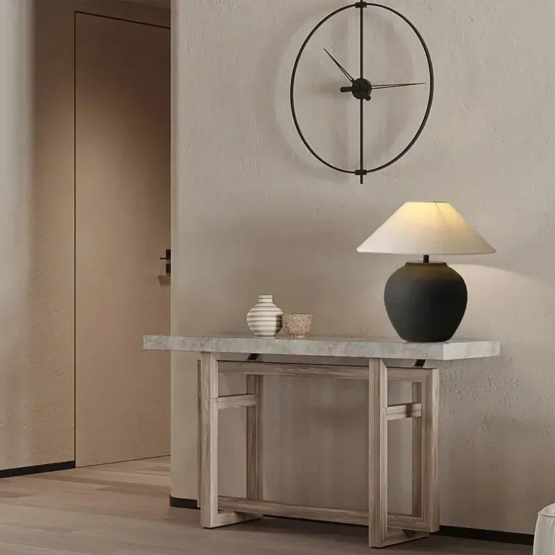 RetroGlow Ceramic Floor Lamp