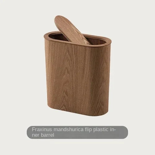 NatureForm Wooden Trash Can