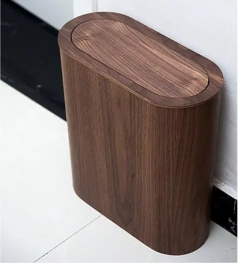 NatureForm Wooden Trash Can