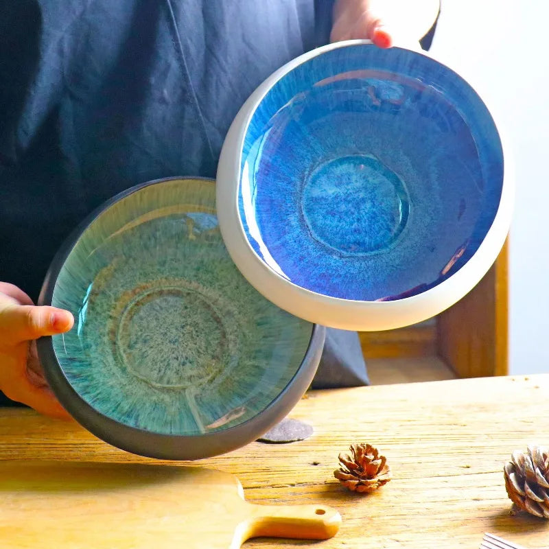 AquaBloom Ceramic Lotus Bowl