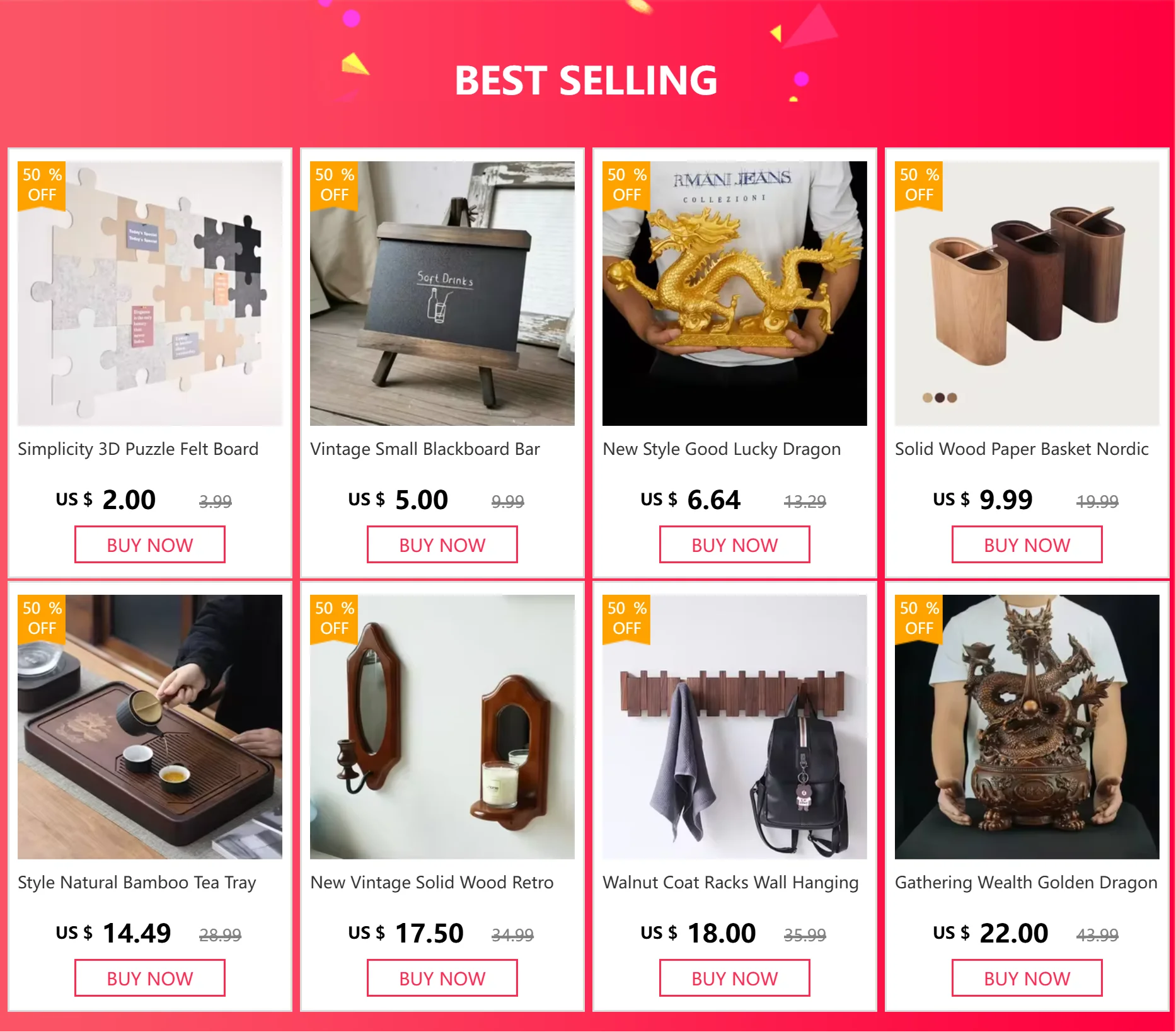 NatureForm Wooden Trash Can