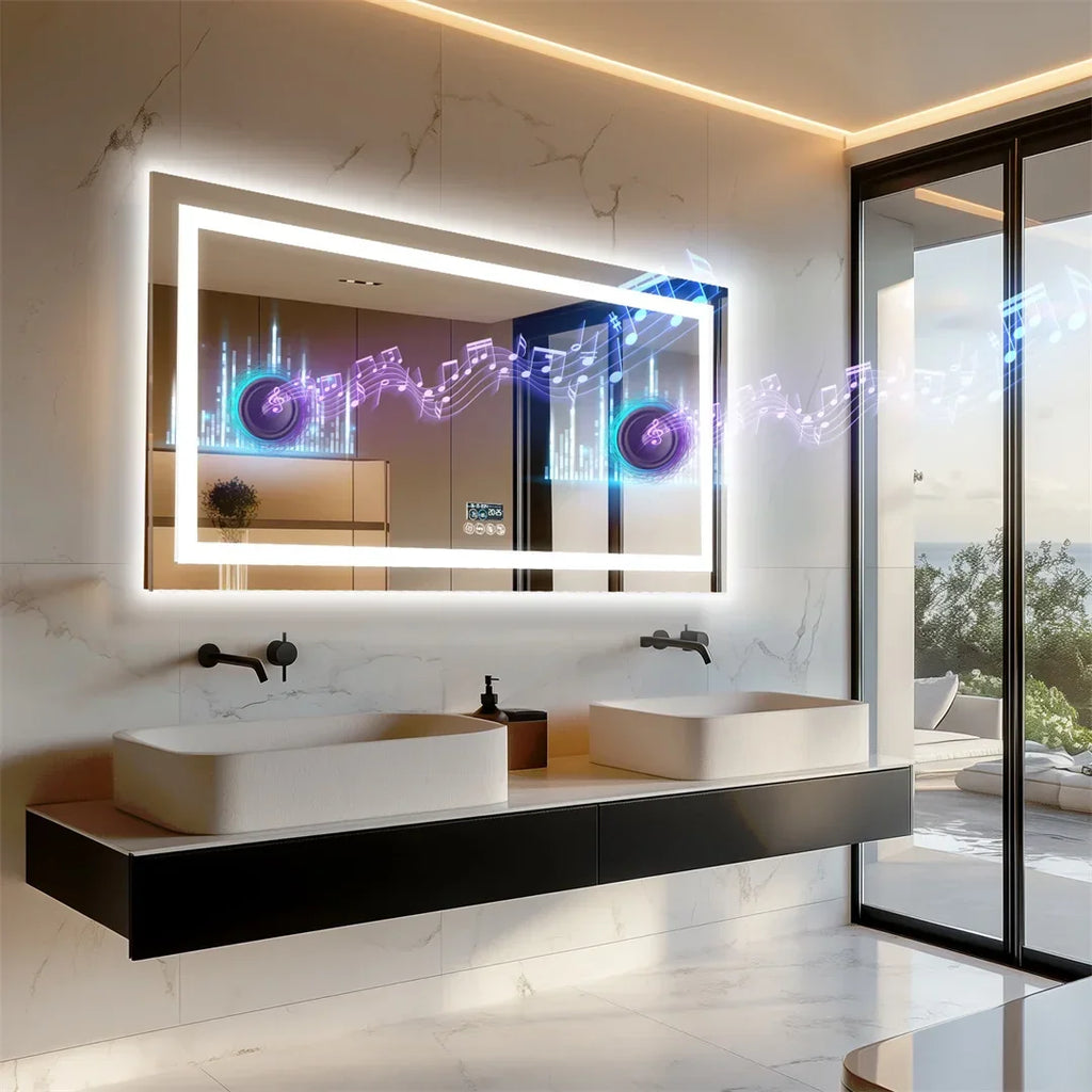 GlowEdge LED Bathroom Mirror