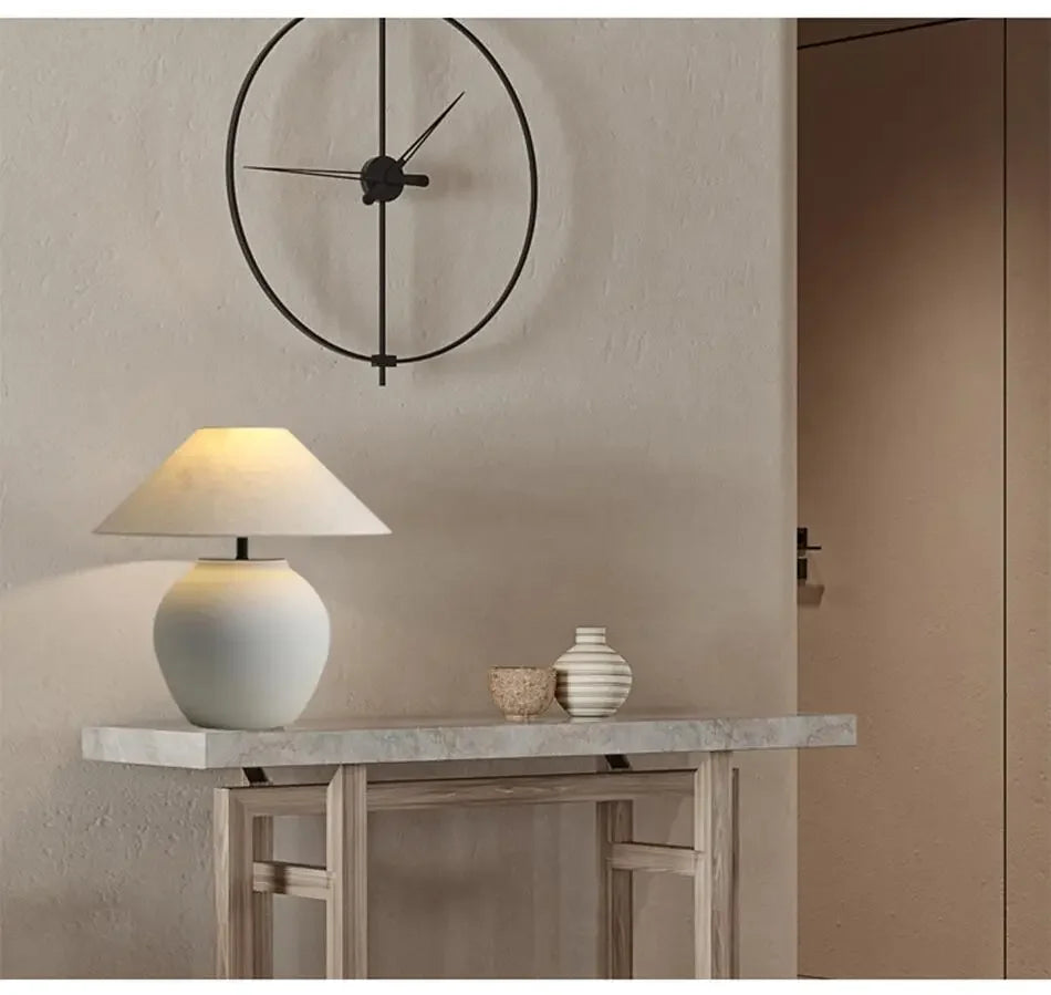RetroGlow Ceramic Floor Lamp
