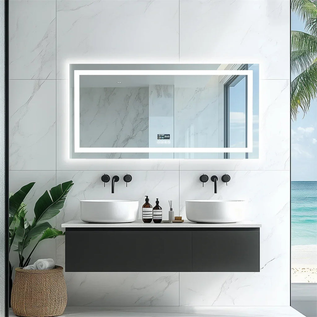 GlowEdge LED Bathroom Mirror
