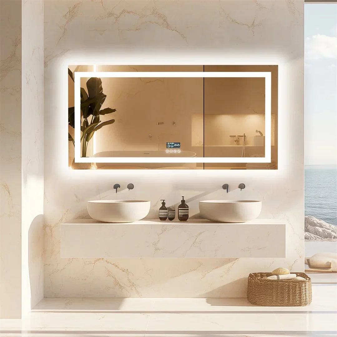 GlowEdge LED Bathroom Mirror