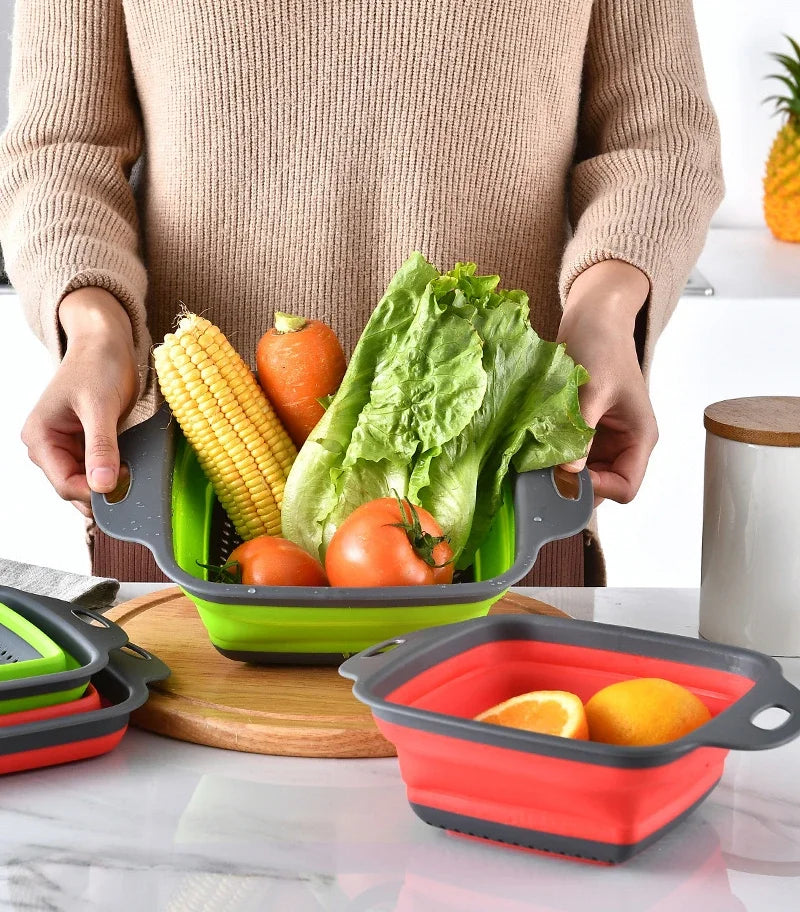 FoldEase Kitchen Colander