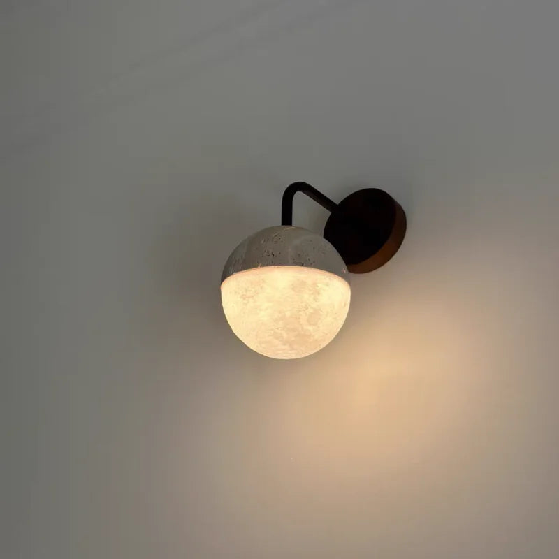 LumiStone Modern Bedside Light