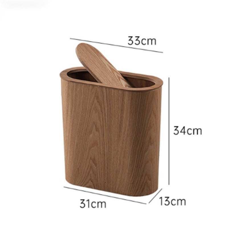 NatureForm Wooden Trash Can